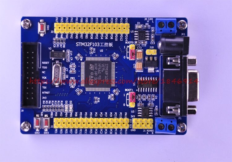 【happy one】STM32 development board CAN RS485 STM32F103VET6 minimum system MCU learning. 
