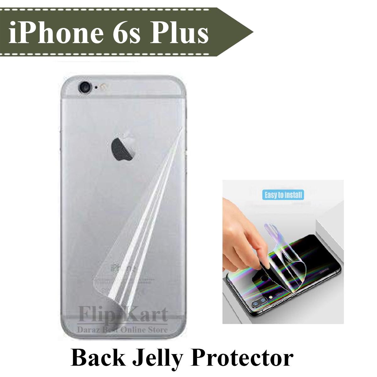For iPhone 6 Plus /6s Plus 3-in-1 Combo Pack (Front Poly +Camera Lens Protector +Back Poly) (Not Glass). 