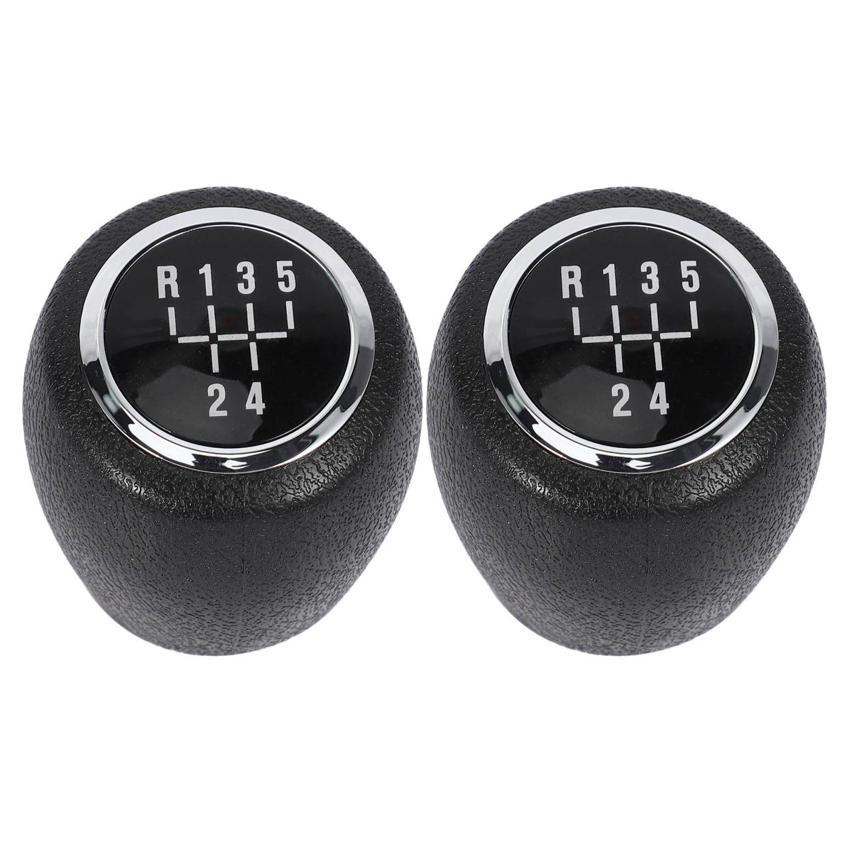 2X Car Gear Stick Shift Knob Head Auto Styling for Chevrolet Cruze 2008 2009 2010 2011 2012 Car Decor 5 Speed