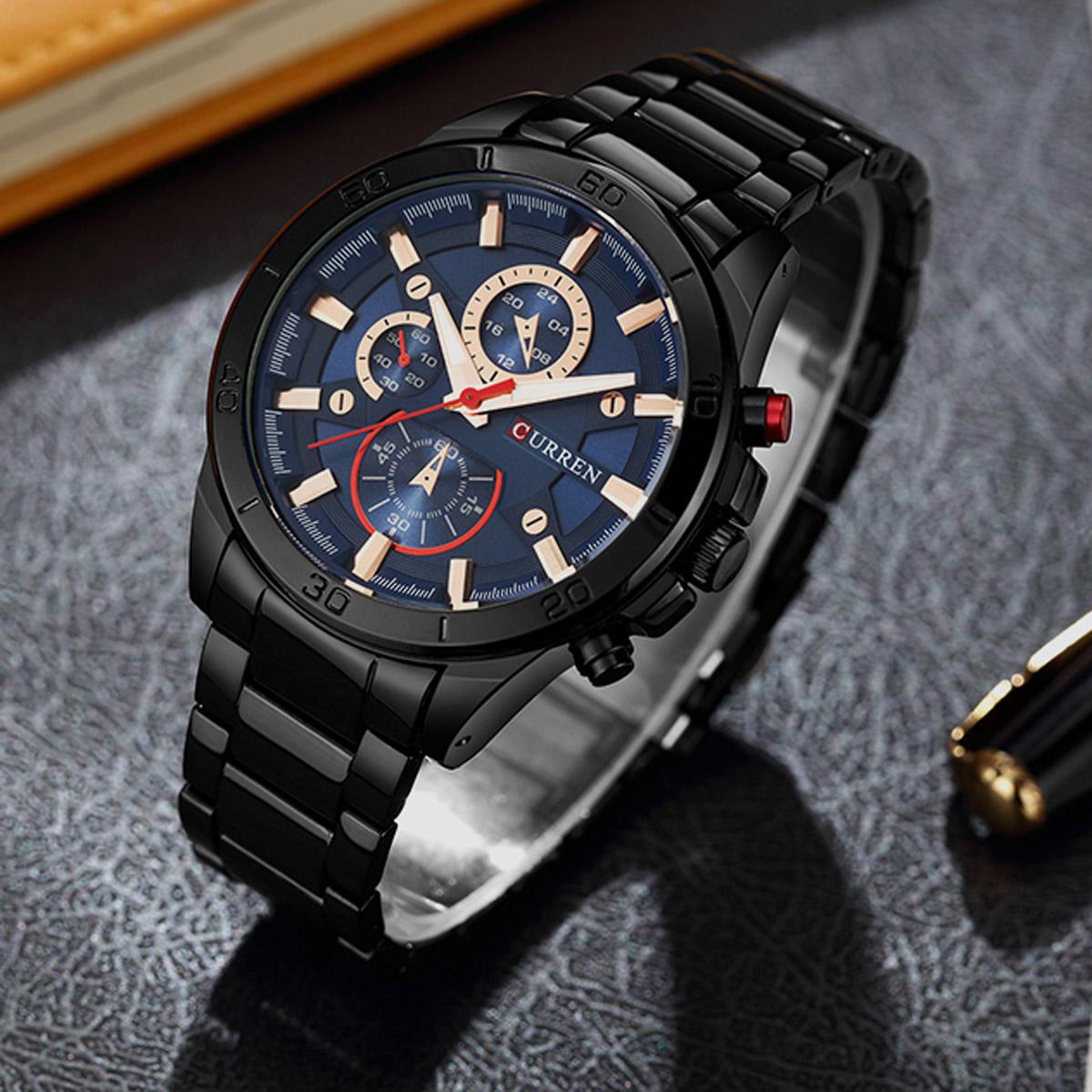 Curren men's hot sale watch price