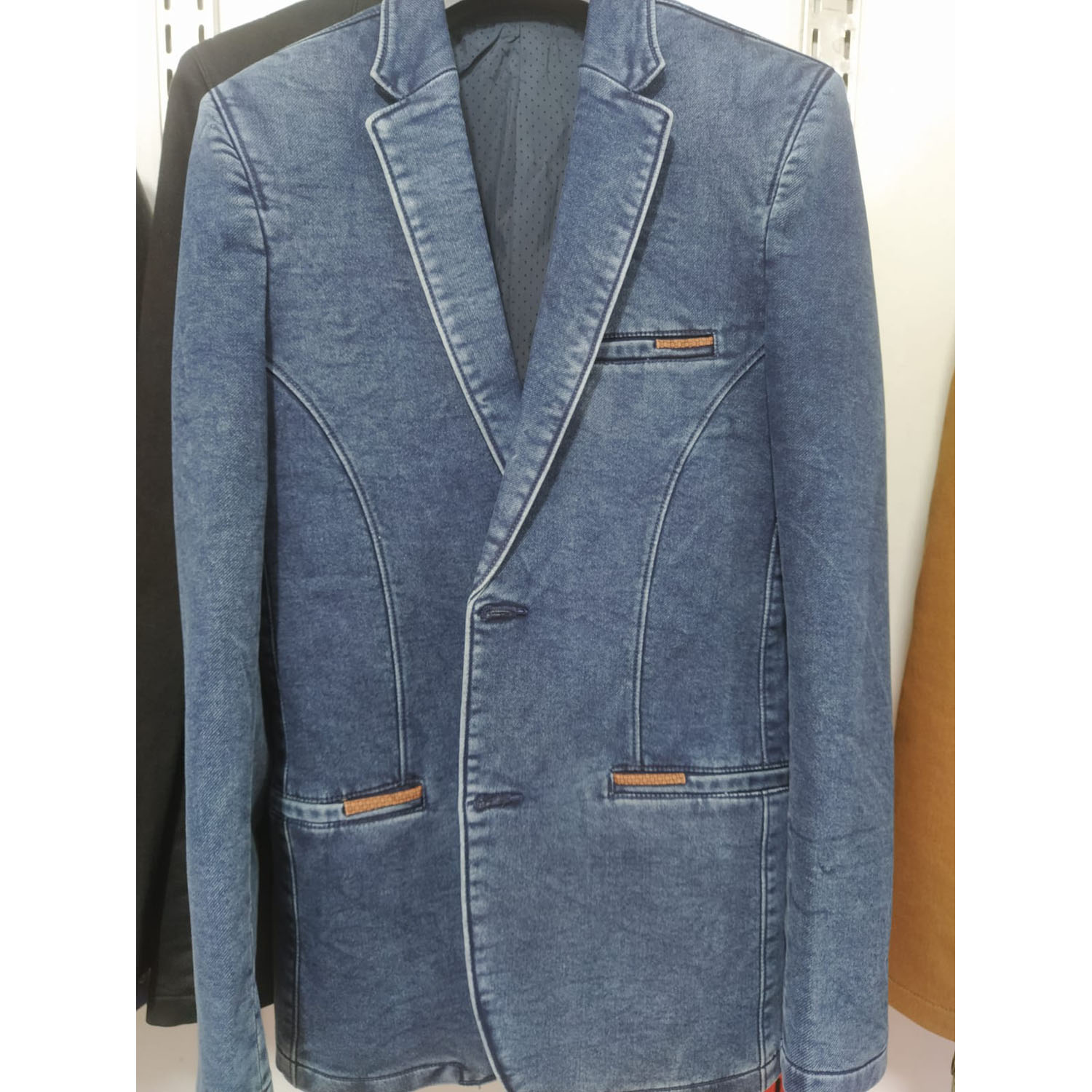 Men's Casual Denim Blazer: Buy Online 