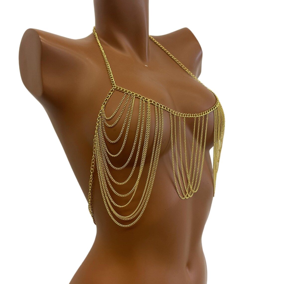 Lavish indulgent - Stylish Body Chain Bra Chain Summer Beach Women and  Girls' Body Jewelry - Easy To maintain - Elite Expression