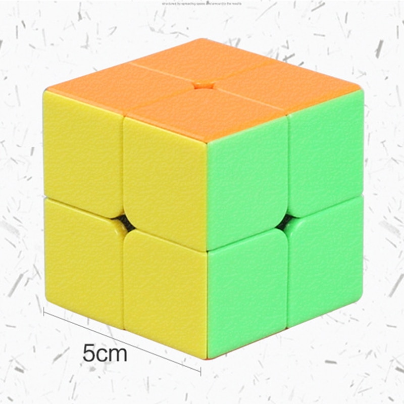 【happy one】Shengshou GEM 2x2 Magic Cube for Competition Challenge - Colorful cubo. 