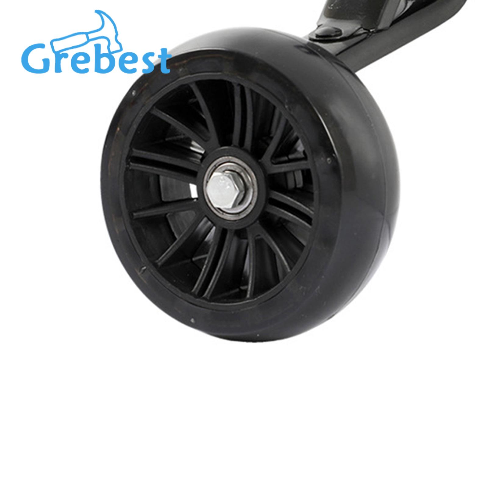 Bicycle Training Wheels 1 Set Training Wheels with Bracket High Stability Simple Installation Wide Compatible Bicycle Mute Wheel Replacement Parts Bike Accessories. 