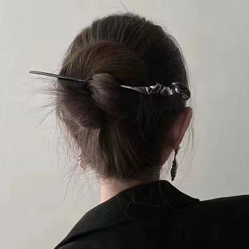Glowing Lotus GD Hairpin Female Ancient Style Han Chinese Clothing Cheongsam Hairpin Lotus Hair Clasp Super Fairy Updo Pin. 