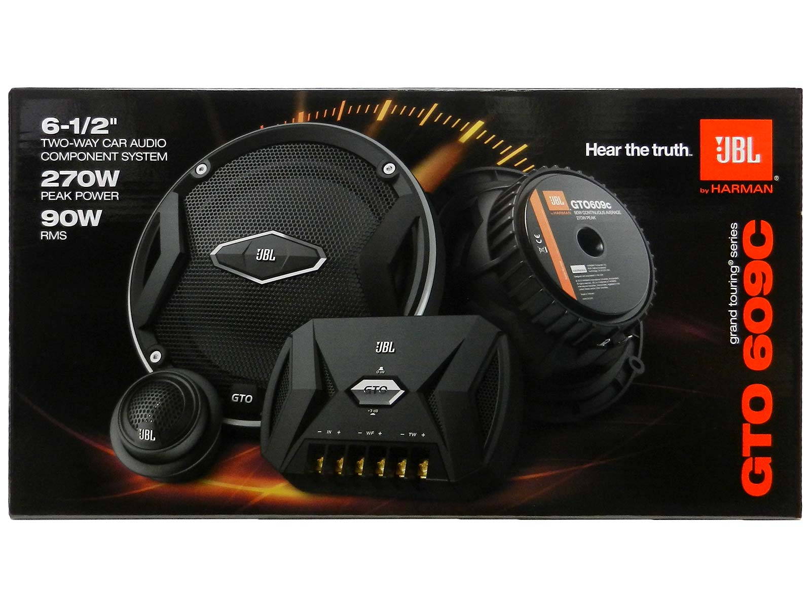 JBL GTO609C component speaker system for car