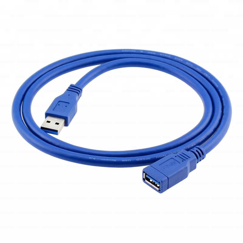 1.5M Usb M/F Male To Female Cable Extension Cord Super High-Speed 5Gbps For Hub Keyboard Mouse Printer - Extend Usb Connectivity For Various Devices. 