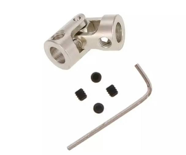 Motor Shaft Coupling Universal Joint Connector for RC Boat Car(5mm To 5mm). 