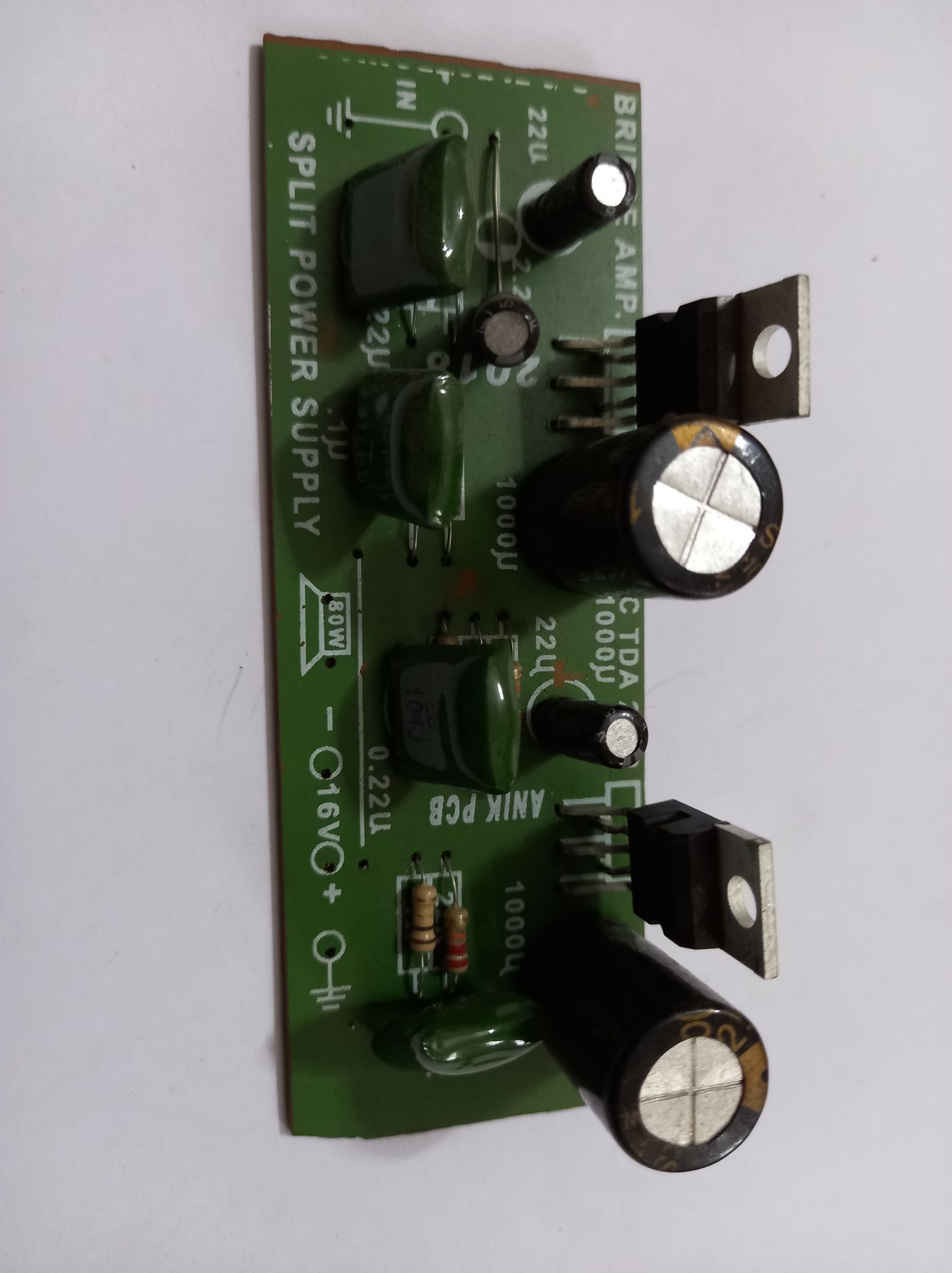 DOUBLE IC TDA2030A TDA2030 TDA 2030 12V 18W Audio Amplifier Board Circuit TO-220-5 Package 18Watt Mono Hi-Fi Audio Power Home Entertainment Amplifiers. 