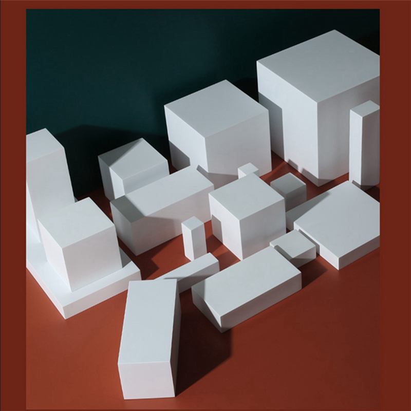1 PCS Multifunction Portable Convenient Photo Props Geometric Square Photography Props Scenes Photography 3X3X8cm. 
