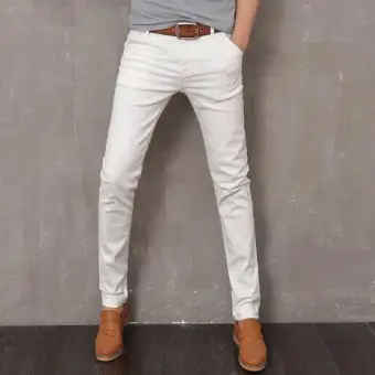 white jeans pants mens