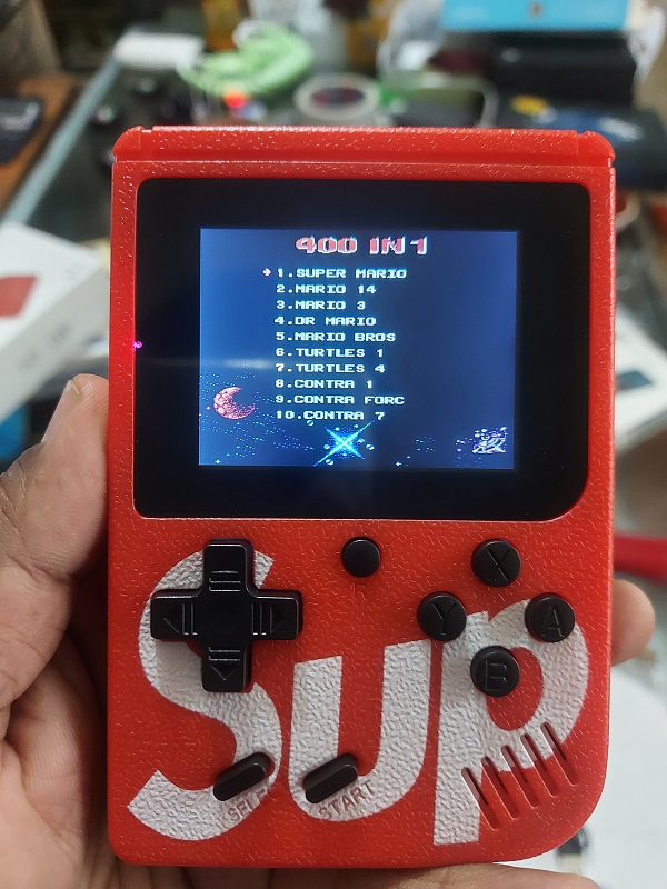 Sup 400 in 2 Game Player With Extra Controller. 
