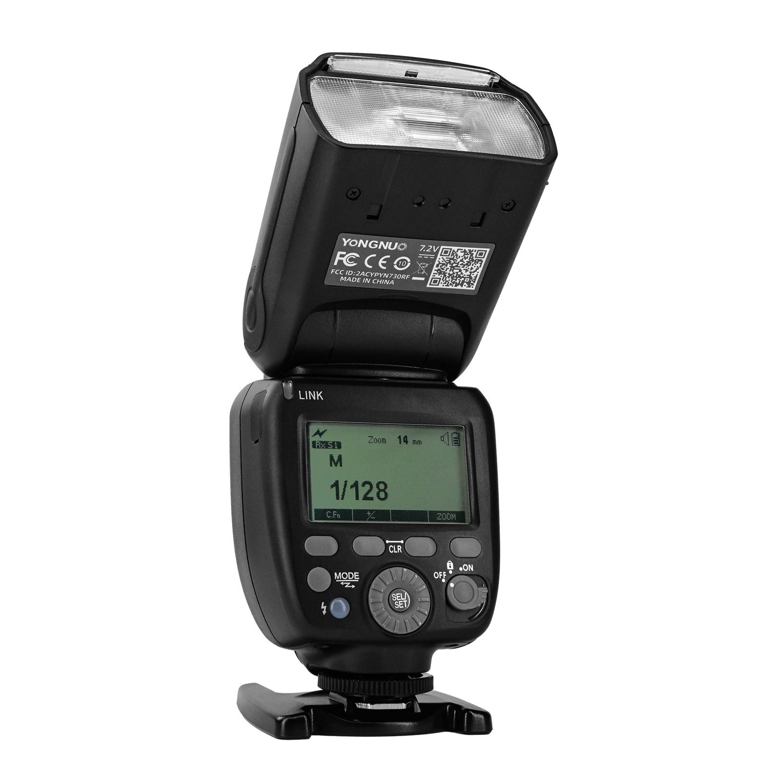 YONGNUO YN730 2.4G Wireless Camera Flash Master/Slave Speedlite - black. 