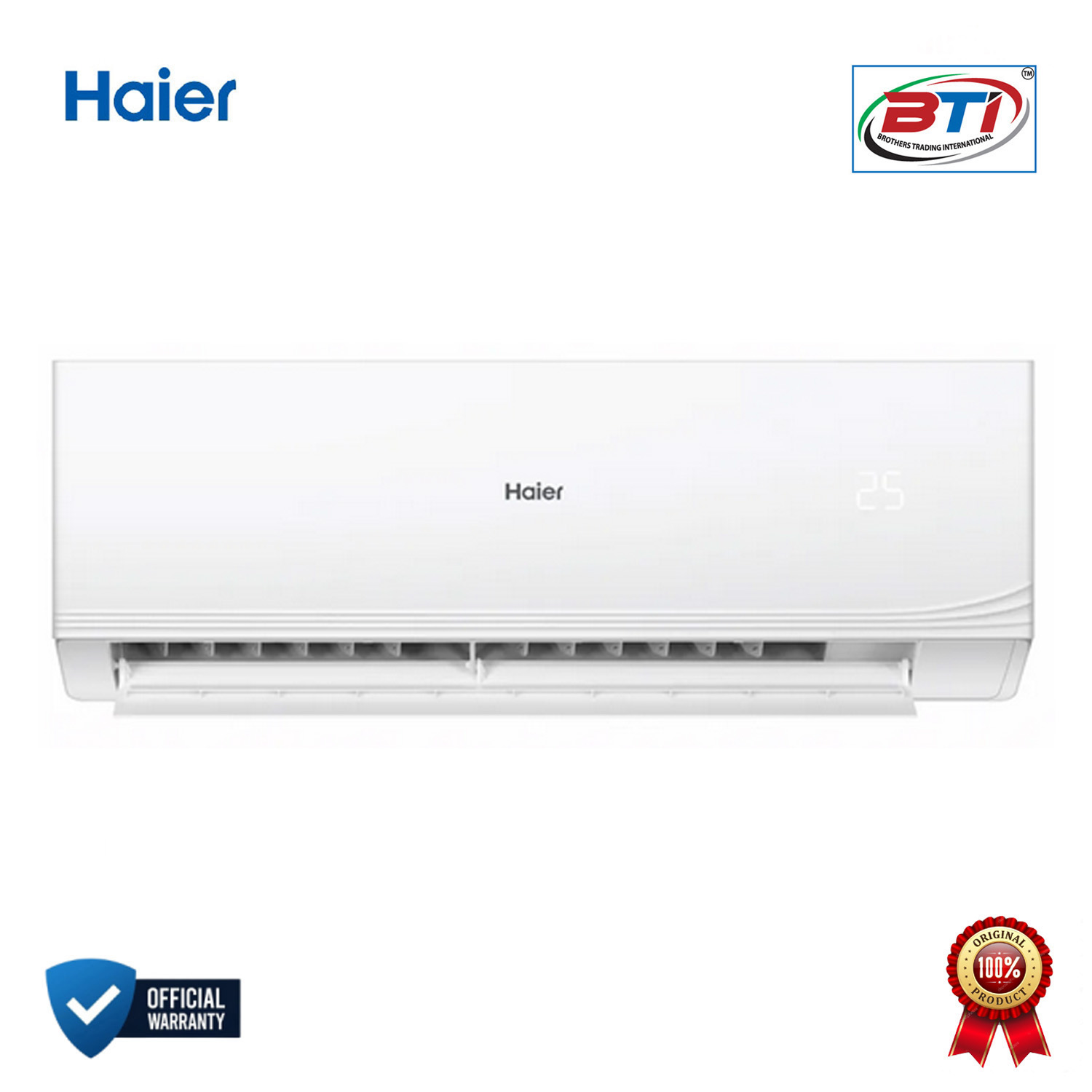Haier AquaCool Non-Inverter AC Model - HSU-18AquaCool:(FIX)(3D)(QB). 