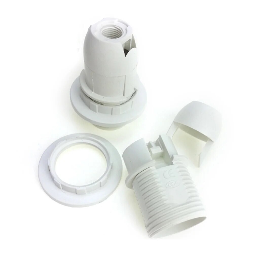 1PCS Edison Screw ES E14 M10 Light Bulb Lamp Holder Pendant Socket Lampshade Collar. 