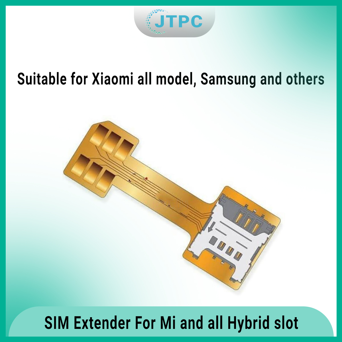 SIM Extender For Mi and all Hybrid slot Phone to Use 2 SIM And Micro SD Card At a time - Yellow