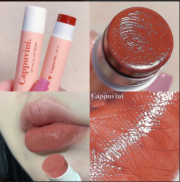 Cappuvini Creamy Lipstick 3 in 1 Set. 