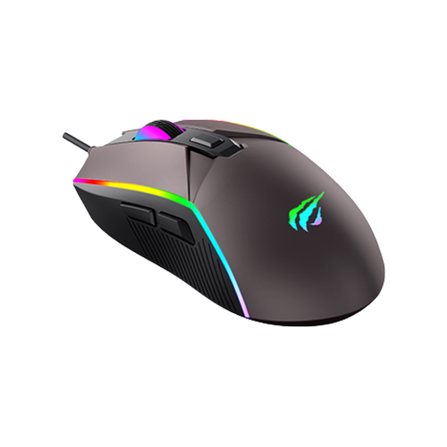 Havit MS1028 RGB Backlit Black Wired Gaming Mouse. 