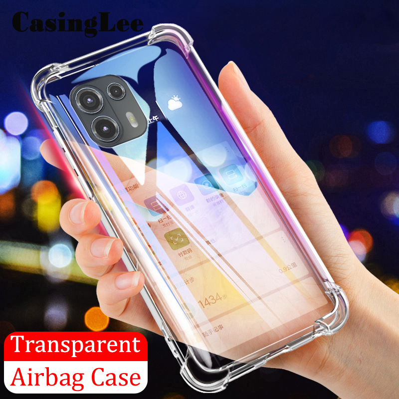 Cadorabo Case For Motorola EDGE 20 LITE / FUSION Cover In FULLY Transparent Tpu Silicone Protection