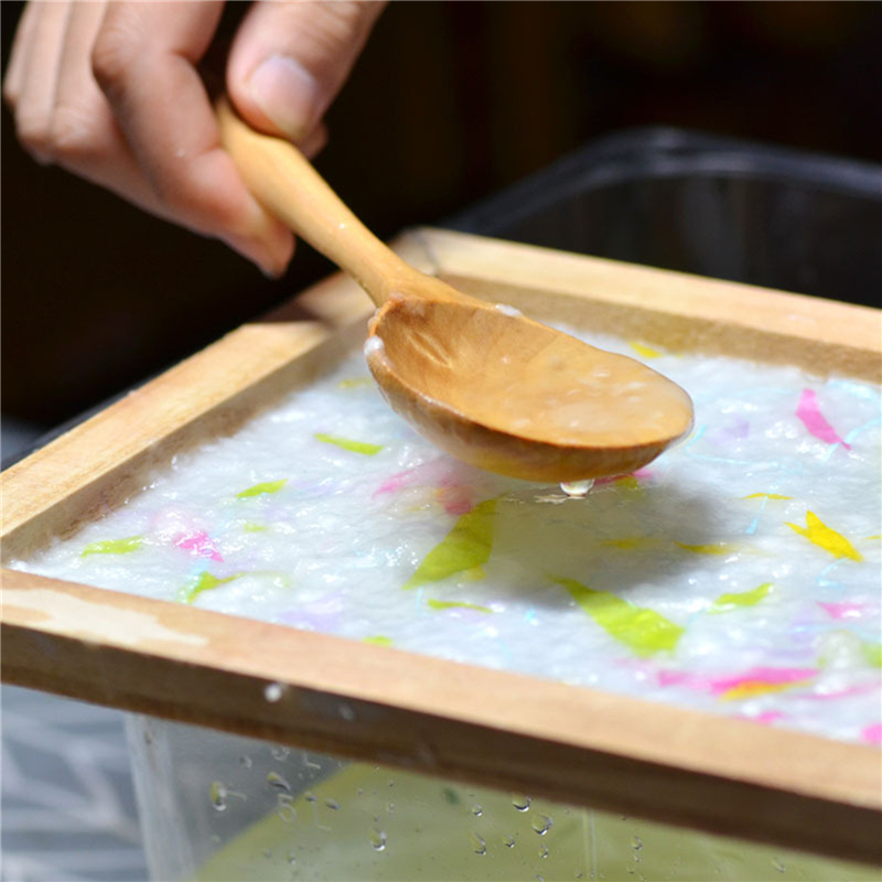 Paper Making Frame Screen DIY Wood Paper Making Papermaking Mould Crafts Handcraft Paper Recycling Tool Wooden Deckle Multi-size Amour zii. 