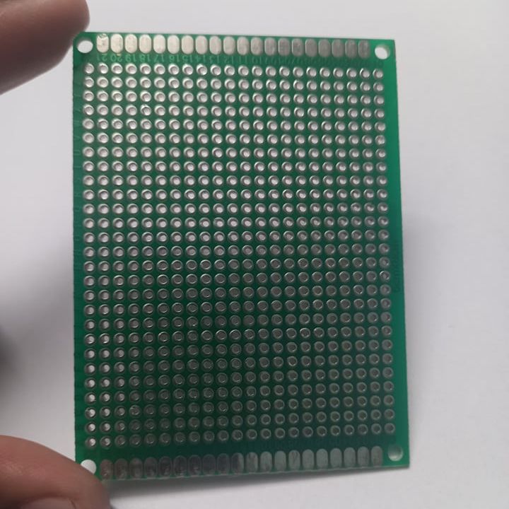 Veroboard DOUBLE SIDED 6x8cm Vero Board Double Side Veroboard Dot Vero PCB Board 6x8cm Project Board Prototyping Board Strip Board DIY Soldering Circuit & Cables. 