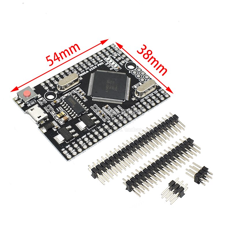 【3C VictoryEagle】Mega2560 ATMEGA16U2 / Pro MEGA 2560 Mega WiFi R3 ATmega2560 Chip For Ard R3 Development Board WeMos ESP8266. 