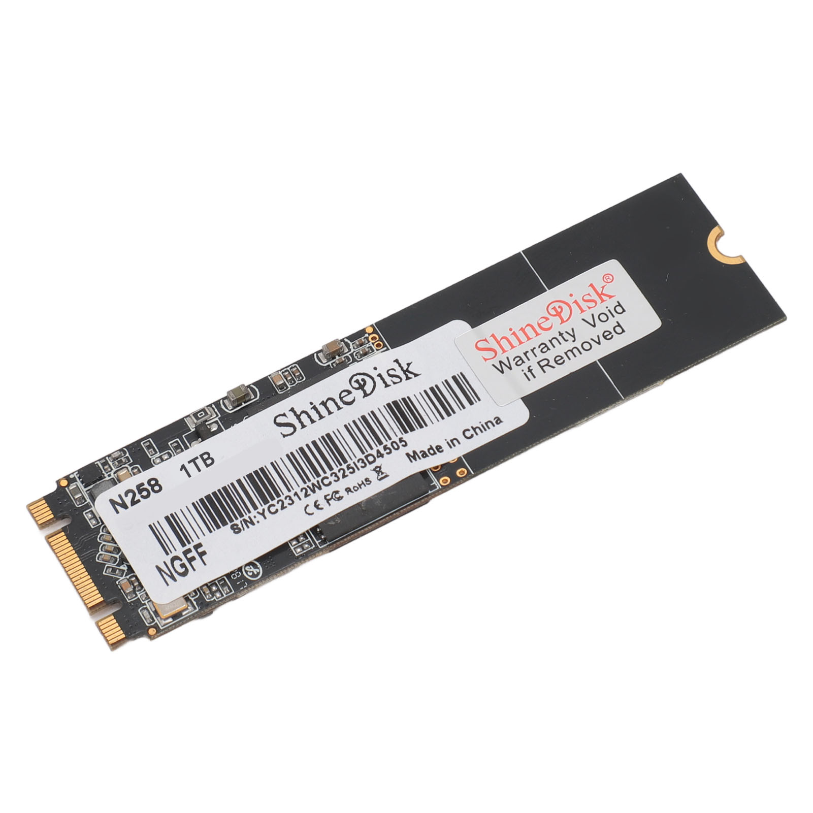 M.2 2280 NGFF Internal Solid State Drive 3D TLC NAND 550MB/S Read Speed 460MB/S Write Speed Internal Gaming SSD for Laptop 1TB