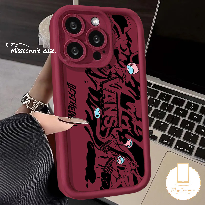Horizontal English VANS Case For Infinix Smart 8 7 Hot 30i 30 Play Tecno Spark Go 2024 10C 10 Go 2023 Camon 20 Pro Note 12 G96 30 Pro Couples Angel Eyes Soft Cover