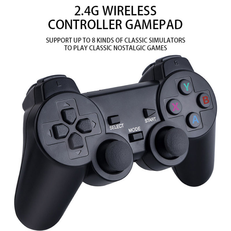 2Pcs/Lot 2.4Ghz Wireless Control Gamepad Video Game Stick Console Controller Joystick For Android TV PC BOX GAME BOX. 