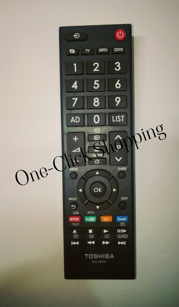 Toshiba led/lcd tv remote / Rm 890 /All Toshiba led/lcd tv remote. 