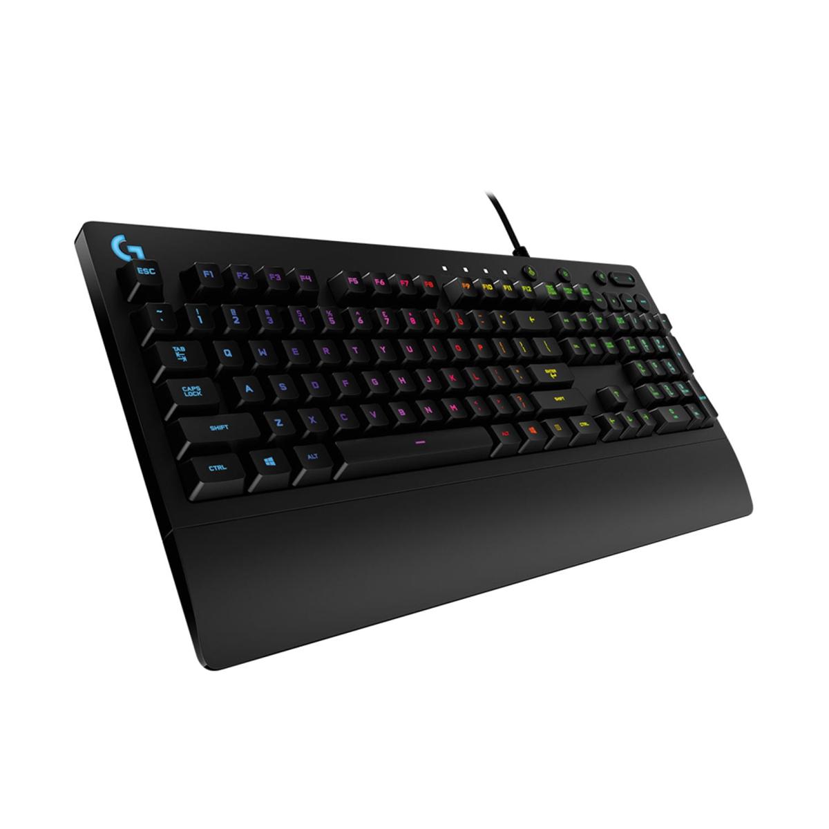 Logitech G213 Prodigy Gaming Keyboard, RGB Backlit, Black