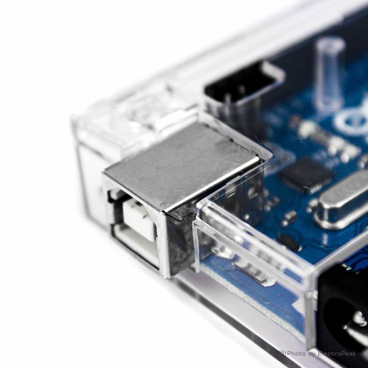 Uno R3 Case Enclosure Transparent Clear Box Compatible with Arduino UNO R3. 