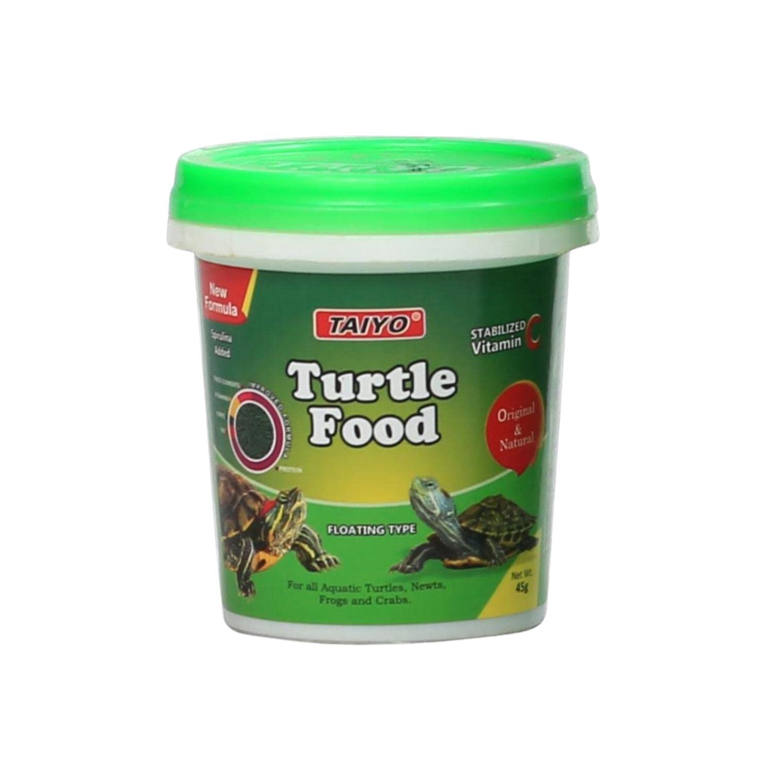 Taiyo Turtle Food Container 45g