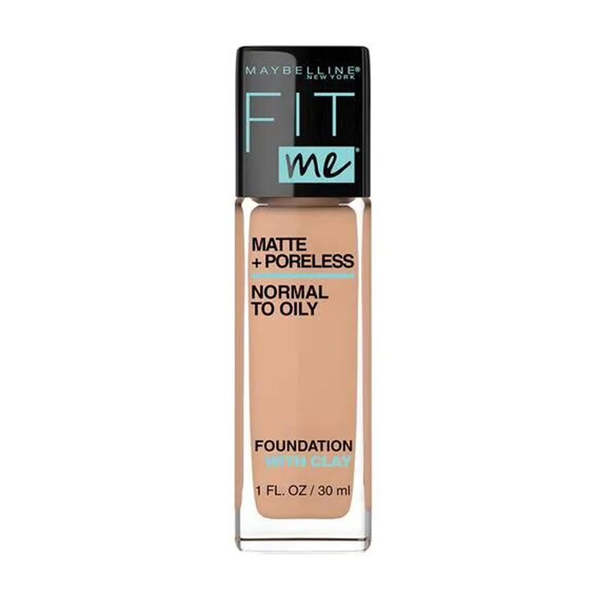Maybelline - Fit Me Matte + Poreless Foundation 110 Porcelaine | Daraz ...