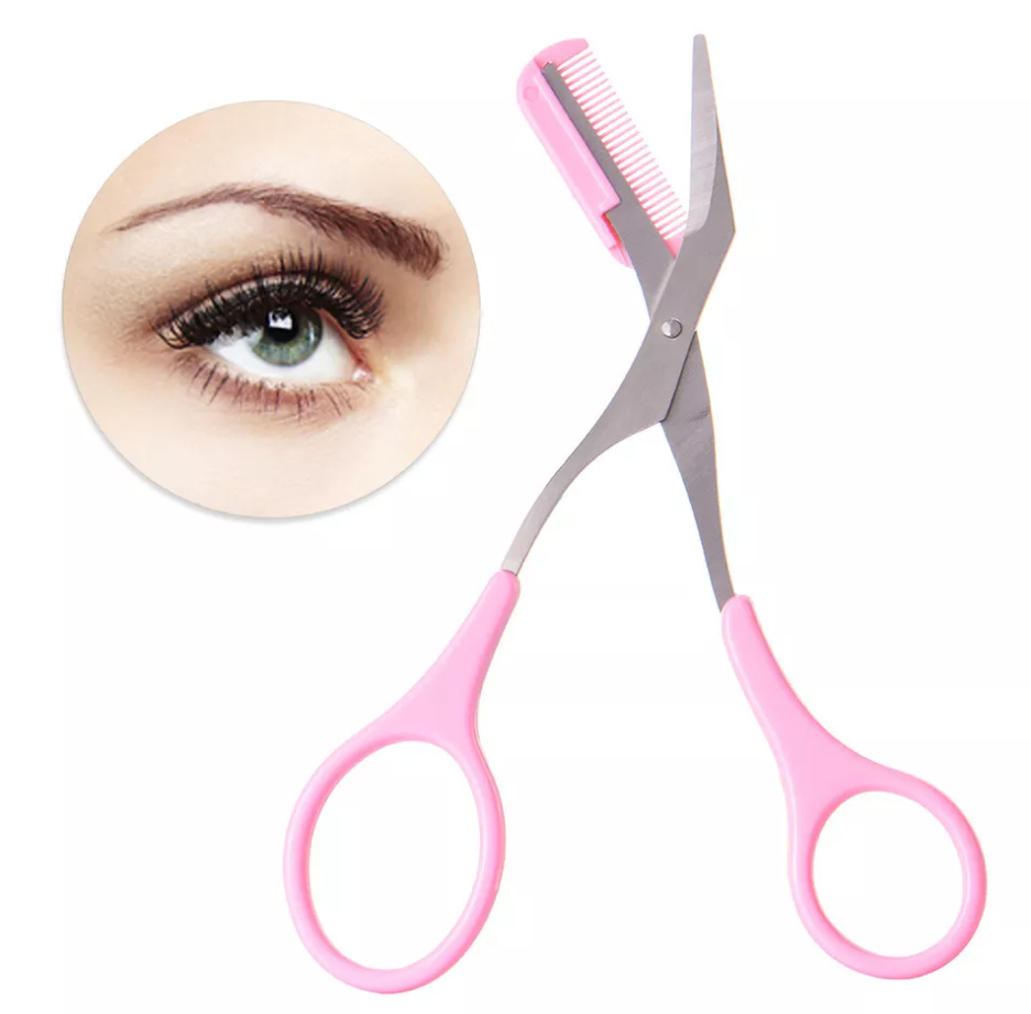 Small Eye Brow Razors Eyebrow Trimming Scissors. 