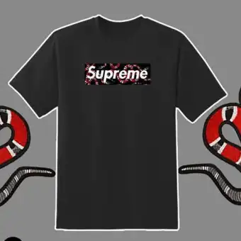 black gucci snake shirt