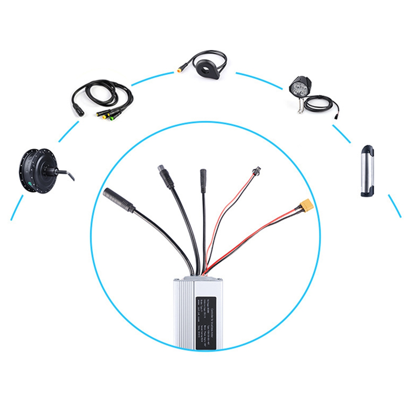 For G062 Hub Motor 48V 30A 1000W Controller. 