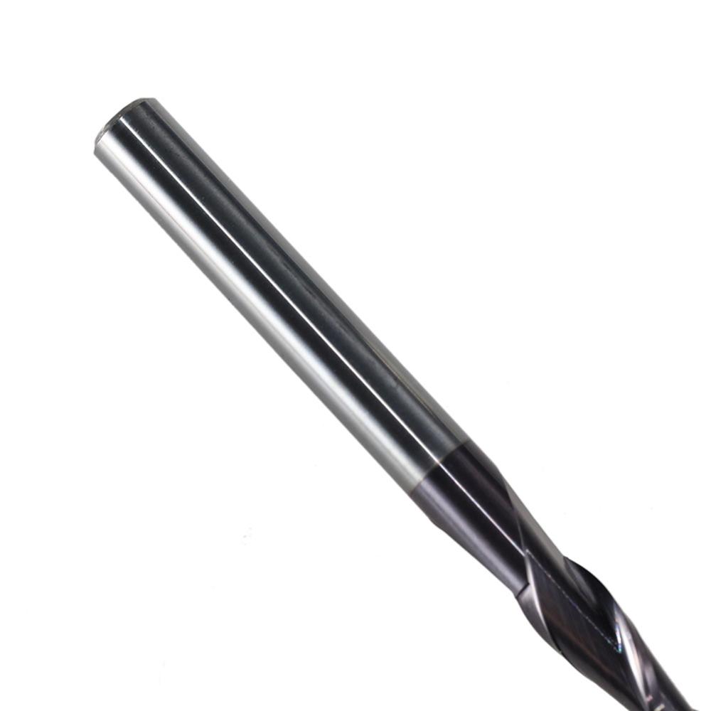 AlineYLingg 1 pcs Tungsten solid carbide Coated Taper Ball Nose bit CNC milling cutter router bits for wood and cutters for metal end mill. 