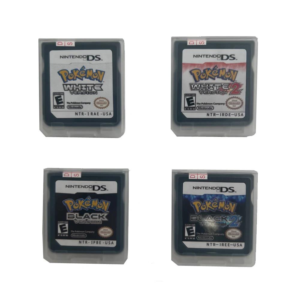 Pokémon 3DS/NDS Game Card Black/White Card Black 1/White 1 Black 2/White 2 Game Card Gift Challenge Character （R4）. 