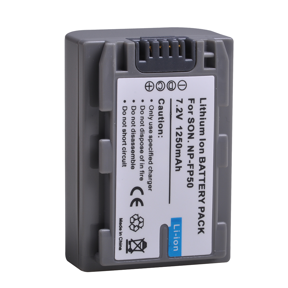 NPFP50 NP FP50 NP-FP50 Camera Battery for Sony NP-FP30 NP-FP50 NP-FP60 NP-FP70 NP-FP71 NP-FP90 DCR-SX40 SX40r SX41 HDR-CX105. 