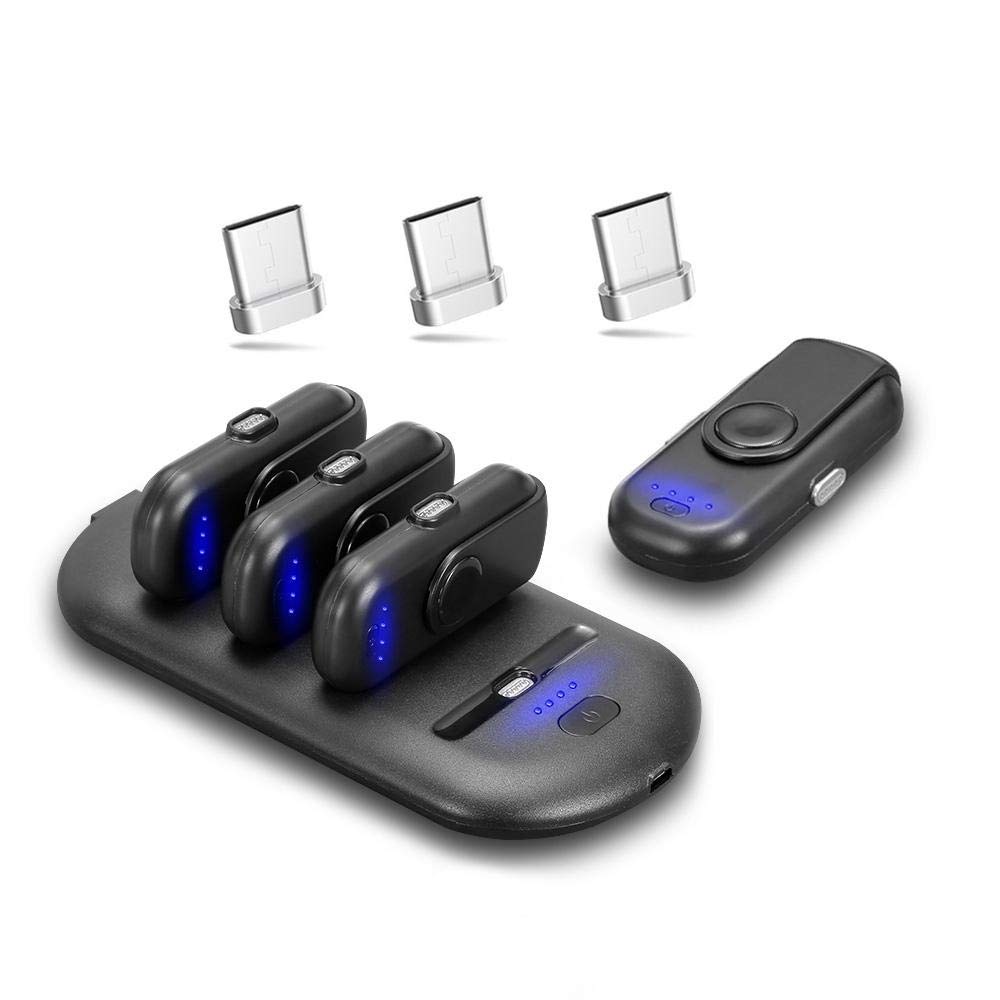 Fingerpow Portable Magnetic Charger Power Bank 4 in 1 All Port. 