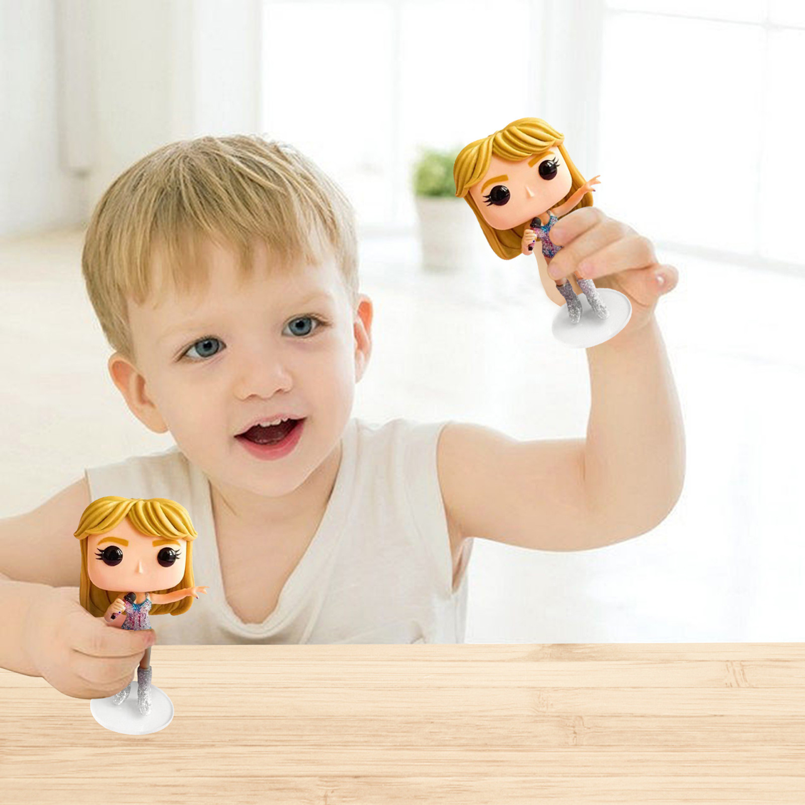 Taylor Cartoon Figures Dolls Swift Anime Characters Concert Styling Collective Models for Fans Gifts Home Desktable Decorations. 