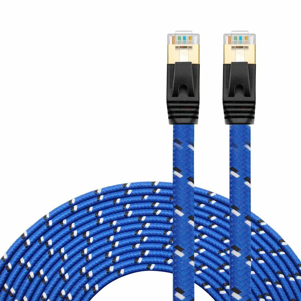 Cat7 RJ45 Shielded Pure copper 3ft 6ft 10ft 15ft 30ft 30cm/50cm/1m/1.5m/2m/3m/5m/10m LAN Network Ethernet Cable Internet Cord