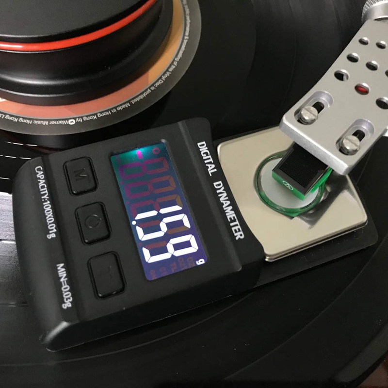Digital Turntable Force Scale Gauge Arm Load Meter. 