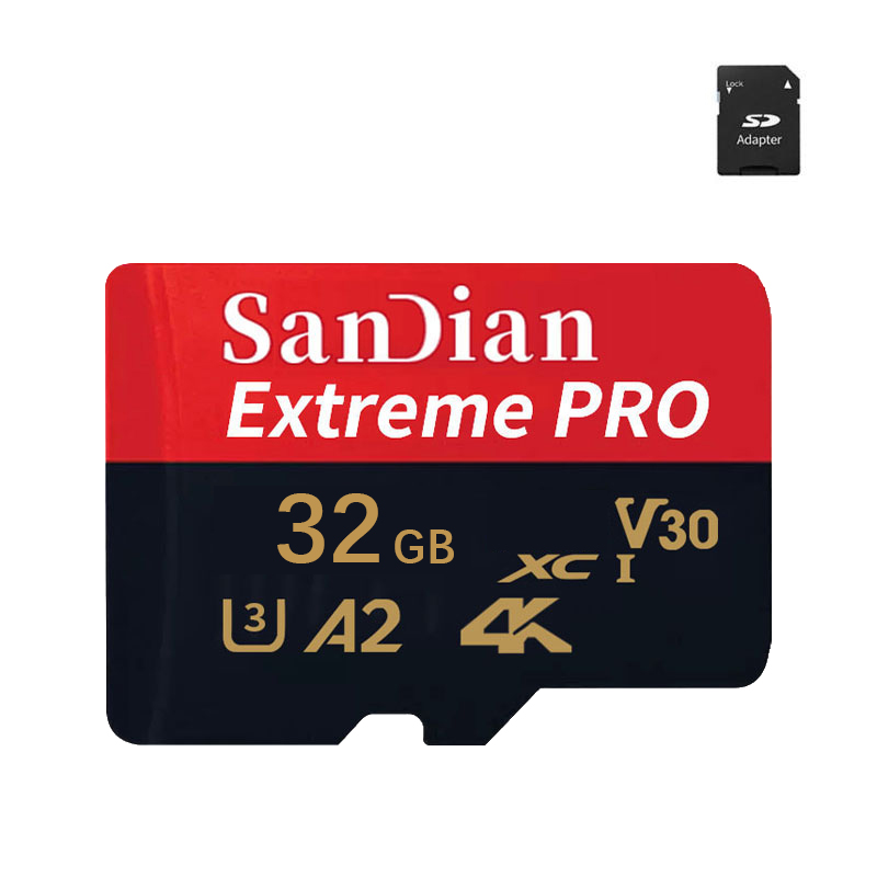 SanDian 128GB Extreme Pro Micro SD Memory Card Works with Action Camera Hero 12 Black V60 U3 Stromboli MicroSDXCSD Card Reader. 