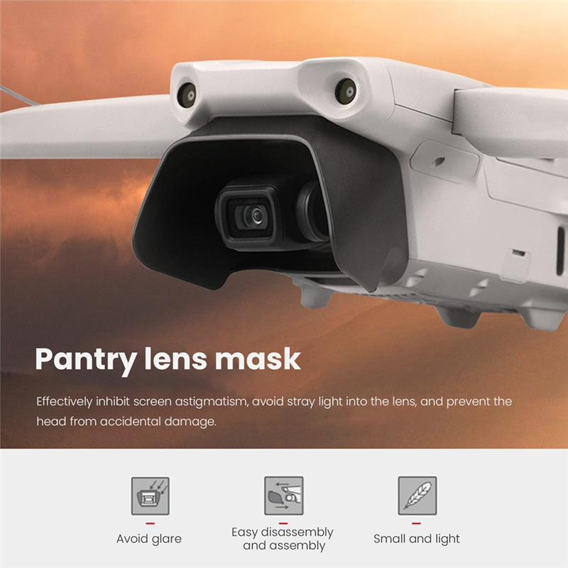 Plastic Lens Hood Anti-Glare Sunshade Mavic Air Accessories