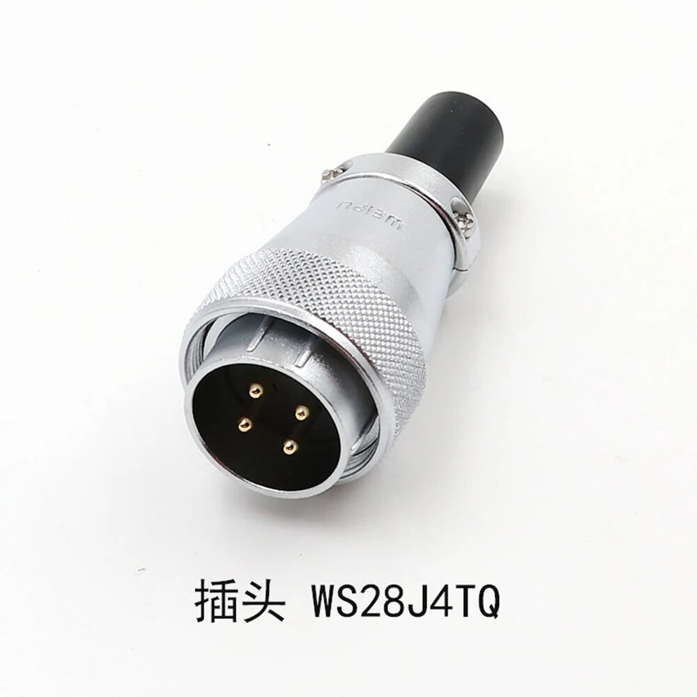 WEIPU WS28 TQ Male Plug 2 3 4 7 8 9 10 12 16 17 20 24 26 Pin M28 Power Connector Adapter Waterproof Aviation plug Signal Power. 