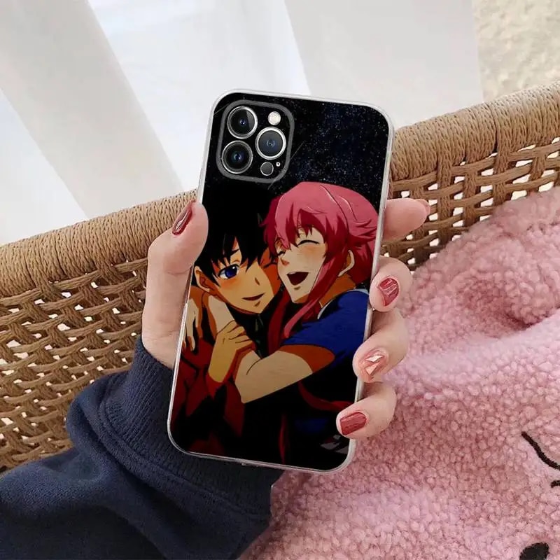 Mirai Nikki Future Diary Gasai Yuno Phone Case For iPhone 8 7 6 6S Plus X SE 2020 XR XS 14 11 12 13 Mini Pro Max Mobile Case. 