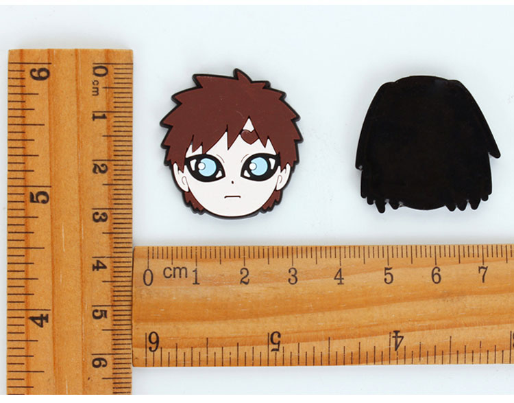 1 Pcs Anime Crocs Charms Naruto Decoration Cute Sandals Shoes Accessories Kawaii PVC Badges DIY for Boys Kids Christmas Gift Set. 