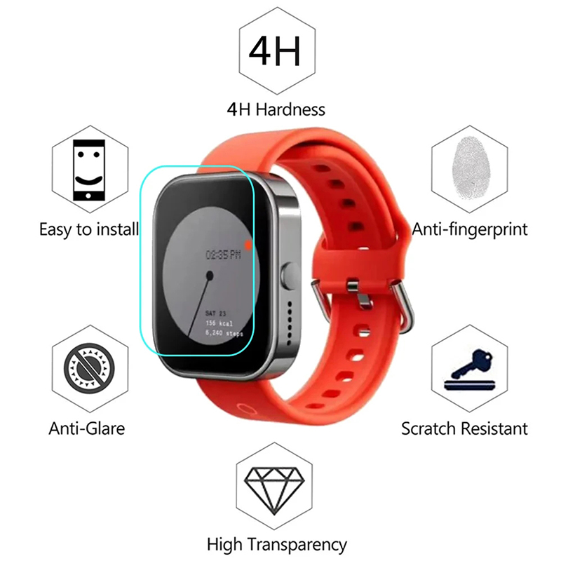 Screen Protector Smartwatch Xiaomi Anti Air Tempered Glass Screen